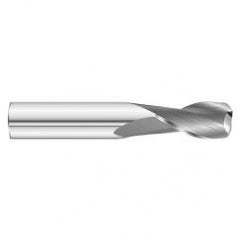 5/8 Dia. x 3-1/2 Overall Length 2-Flute .015 C/R Solid Carbide SE End Mill-Round Shank-Center Cut-Uncoated - Industrial Tool & Supply