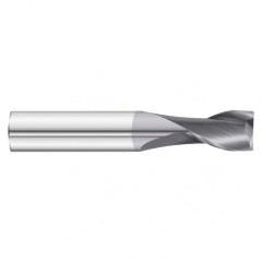 3/4 Dia. x 4 Overall Length 2-Flute Square End Solid Carbide SE End Mill-Round Shank-Center Cut-TiAlN - Industrial Tool & Supply