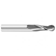 20mm x 63mm x 125mm 2 Flute Ball Nose  End Mill- Series 3215XL - Industrial Tool & Supply