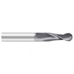 1/2 x 1-1/2 x 4 2 Flute Ball Nose  End Mill- Series 3215XL - Industrial Tool & Supply