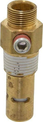 Conrader - 1/2" Brass Check Valve - In-Tank, Comp x MNPT - Industrial Tool & Supply