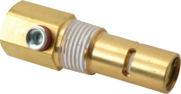 Conrader - 3/8 x 1/2" Brass Check Valve - In-Tank, FNPT x MNPT - Industrial Tool & Supply