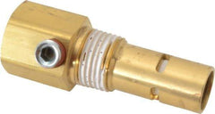 Conrader - 1/2 x 1/2" Brass Check Valve - In-Tank, FNPT x MNPT - Industrial Tool & Supply