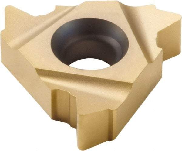 Seco - 27ER External Right Hand ISO Laydown Threading Insert - Grade CP500, TiAlN/TiN Coated Carbide, 15.88mm Inscribed Circle - Industrial Tool & Supply