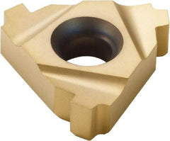 Seco - 22ER External Right Hand 5 API Buttress 2.6 Laydown Threading Insert - Grade CP500, TiAlN/TiN Coated Carbide, 12.7mm Inscribed Circle - Industrial Tool & Supply