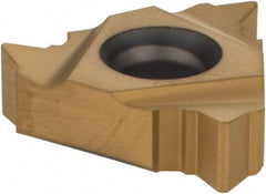 Seco - 22ER External Right Hand 7 UN Laydown Threading Insert - Grade CP500, TiAlN/TiN Coated Carbide - Industrial Tool & Supply