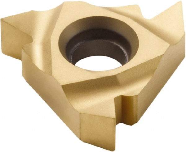 Seco - 22NR Internal Right Hand 7-5 Partial Profile 60° Laydown Threading Insert - Grade CP200, TiAlN/TiN Coated Carbide - Industrial Tool & Supply