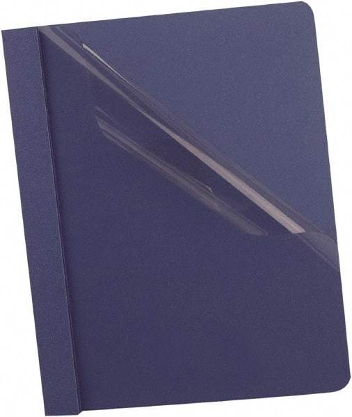 OXFORD - 11" Long x 8" Wide Report Cover - Dark Blue - Industrial Tool & Supply