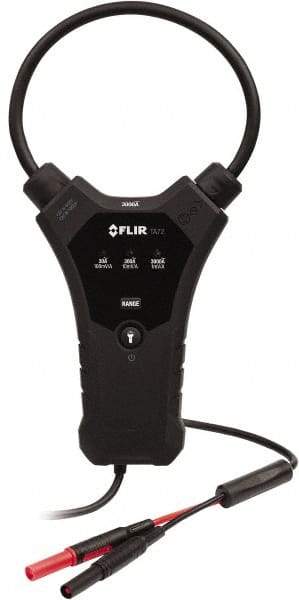 FLIR - Black Electrical Test Equipment Current Probe - Use with Most DMMs and Clamp Meters that use Banana Plugs and Output is a Voltage Signal - Industrial Tool & Supply