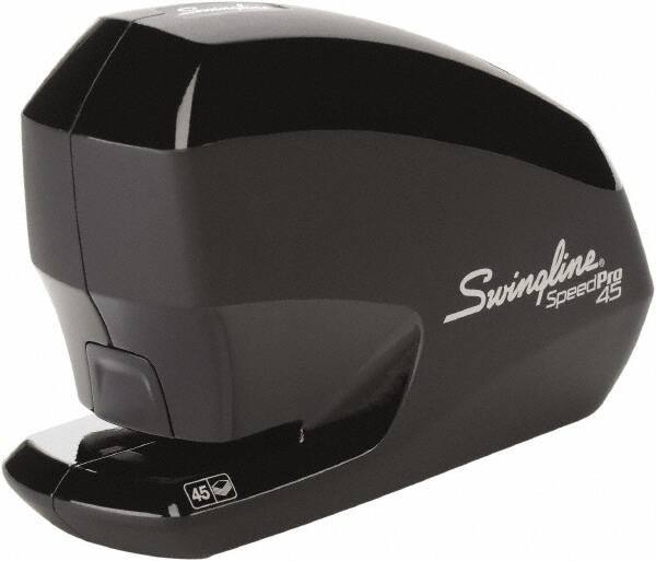 Swingline - 45 Sheet Electric Stapler - Black - Industrial Tool & Supply