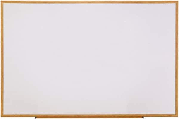 Universal One - 48" High x 72" Wide Dry Erase - Melamine, Includes Mounting Kit - Industrial Tool & Supply