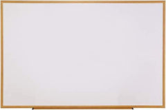 Universal One - 48" High x 72" Wide Dry Erase - Melamine, Includes Mounting Kit - Industrial Tool & Supply