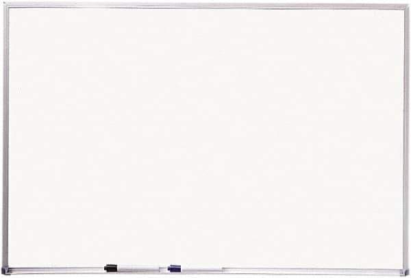 Mead - 48" High x 72" Wide Dry Erase - Melamine, Includes Mounting Kit - Industrial Tool & Supply