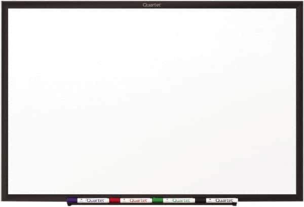 Quartet - 18" High x 24" Wide Dry Erase - Melamine, Includes Dry-Erase Marker & Mounting Hardware - Industrial Tool & Supply
