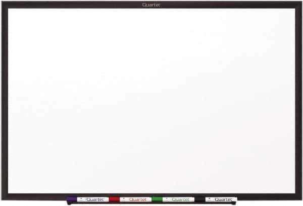 Quartet - 36" High x 60" Wide Dry Erase - Melamine, Includes Dry-Erase Marker & Mounting Hardware - Industrial Tool & Supply