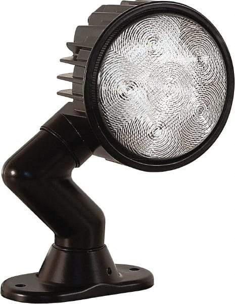 Buyers Products - 12 to 24 Volt, Clear Flood Beam Light - 1.5 Amps, 1,350 Lumens, 6 LED Lamp - Industrial Tool & Supply