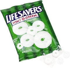 LifeSavers - Candy - Hard Candy, Wint-O-Green, Individually Wrapped, 6.25oz Bag - Industrial Tool & Supply