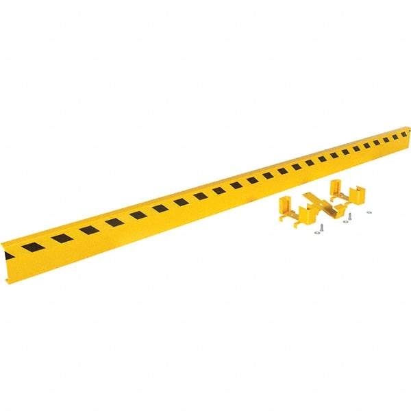 Vestil - 144' Long x 8" High, Rail System Channel Guard - 168 Lb - Industrial Tool & Supply