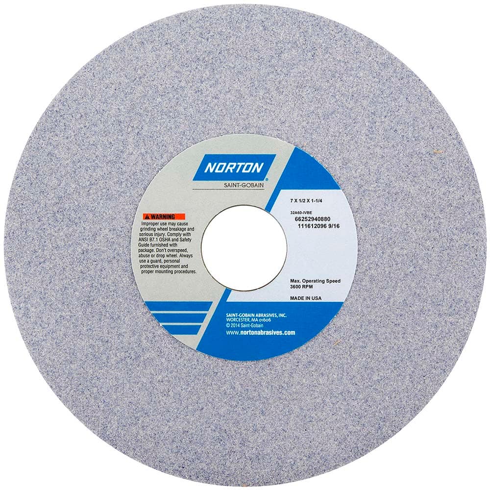 Norton - Tool & Cutter Grinding Wheels Wheel Type: Type 1 Wheel Diameter (Inch): 7 - Industrial Tool & Supply