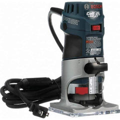 Bosch - Router Kits Router Type: D-Handle Speed (RPM): 15000-30000 - Industrial Tool & Supply