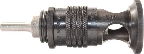 Zephyr Tool Group - 5/8" Cutter Capacity, 1/4-28 Steel Adjustable Stop Countersink Cage - Industrial Tool & Supply