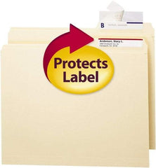 SMEAD - 100 Piece Clear Label Protector - 1.68" High x 3-1/2" Wide - Industrial Tool & Supply