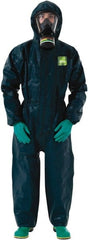 Ansell - Pack of 6 Size 3XL Film Laminate Chemical Resistant General Purpose Coveralls - Industrial Tool & Supply