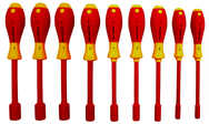 Insulated Nut Driver Inch Set Includes: 3/16" - 5/8"; in Roll Up Pouch. 9 Pieces - Industrial Tool & Supply