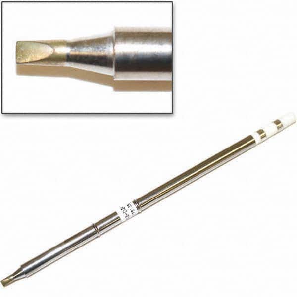 Hakko - Soldering Iron Tips Type: Chisel Tip For Use With: FM-203;FM-204;FM-205;FM-951 & FM-206 Stations - Industrial Tool & Supply