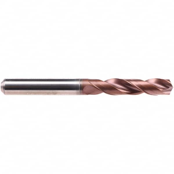 Emuge - 9.05mm 140° Spiral Flute Solid Carbide Screw Machine Drill Bit - Industrial Tool & Supply