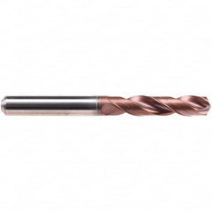 Emuge - 10mm 140° Spiral Flute Solid Carbide Screw Machine Drill Bit - Industrial Tool & Supply