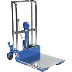 Vestil - 880 Lb Capacity, 35" Lift Height, Portable Workstation Manually Operated Lift - Industrial Tool & Supply