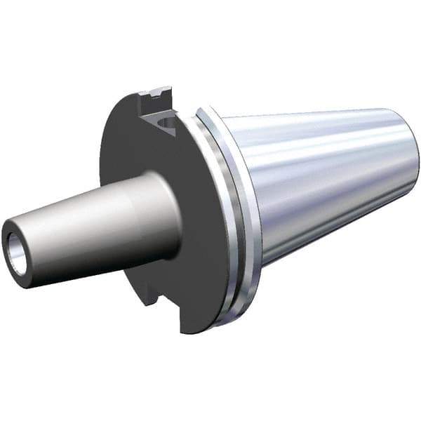 Kennametal - 44.45mm Shank Diam, 12.7mm Hole Diam, CAT40 Taper Shank Shrink Fit Tool Holder & Adapter - 80mm Projection, 24mm Nose Diam, 37mm Clamping Depth, Through Coolant - Exact Industrial Supply
