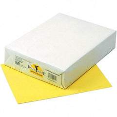 Pacon - 8-1/2" x 11" Lemon Yellow Colored Copy Paper - Use with Laser Printers, Copiers, Inkjet Printers - Industrial Tool & Supply