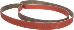 3M - 2" Wide x 60" OAL, 80 Grit, Aluminum Oxide Abrasive Belt - Aluminum Oxide, Coated, XF Weighted Cloth Backing, Series 384F - Industrial Tool & Supply