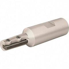 Vargus - 0.547" Cut Diam, 1.02" Max Depth of Cut, 3/4" Shank Diam, Internal/External Indexable Thread Mill - Insert Style 24M, 1 Insert, Toolholder Style RTMNC, 3.228" OAL - Industrial Tool & Supply