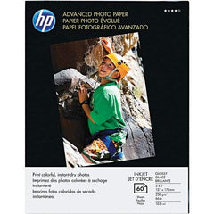 Hewlett-Packard - White Photo Paper - Use with Inkjet Printers - Industrial Tool & Supply