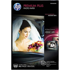 Hewlett-Packard - 4" x 6" White Photo Paper - Use with Inkjet Printers - Industrial Tool & Supply