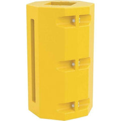 Vestil - 24" Wide x 24" Deep x 42" High, Steel Column Protector - Fits 10" Columns, Yellow - Industrial Tool & Supply