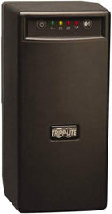 Tripp-Lite - 15 Amp, 600 VA, Tower Mount Standby Backup Uninterruptible Power Supply - Backup 3.3 min with Full Load & 11.1 min with Half Load, 120 VAC Input & Output, 375 Watt Output, 1 Phases, 6 Outlets - Industrial Tool & Supply