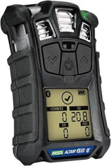MSA - Audible, Vibration & Visual Alarm, LCD Display, Multi-Gas Detector - Monitors LEL, Oxygen, Hydrogen Sulfide & Carbon Monoxide - Industrial Tool & Supply