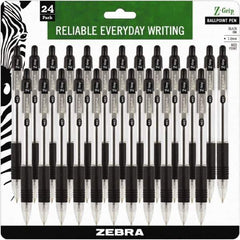 Zebra - Conical Ball Point Pen - Black - Industrial Tool & Supply