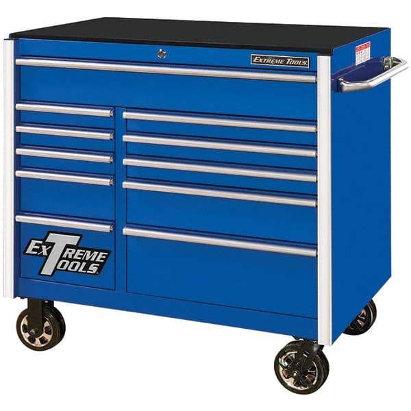 EXTREME TOOLS - Tool Storage Carts Type: Tool Cart Number of Drawers: 11 - Industrial Tool & Supply