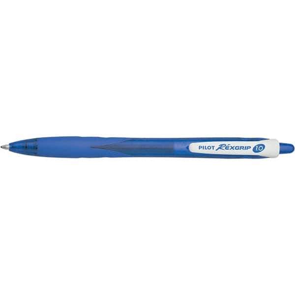 Pilot - Conical Ball Point Pen - Blue - Industrial Tool & Supply