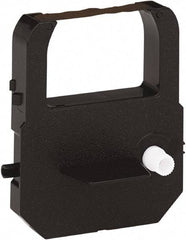 Lathem Time - 3-45/64" High x 2-13/32" Wide Time Clock Replacement Ribbon - Purple, Use with Latham 900E, 1000E, 1500E, 5000EP, 7000E, 7500E - Industrial Tool & Supply