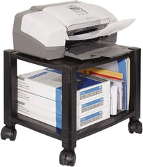 Kantek - Black Printer/Copier Stand - Use with Printer, Paper - Industrial Tool & Supply