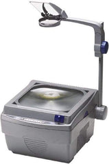 Apollo - Gray Overhead Projector - Use with Classrooms & Small Meeting Rooms - Industrial Tool & Supply