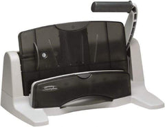 Swingline - Paper Punches Type: 40 Sheet Two-to-Seven-Hole Punch Color: Black/Gray - Industrial Tool & Supply