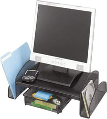Safco - Black Printer/Copier Stand - Use with Monitor - Industrial Tool & Supply