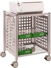 Vertiflex Products - Gray Printer/Copier Stand - Use with Printer, Fax Machines, Personal Copiers - Industrial Tool & Supply
